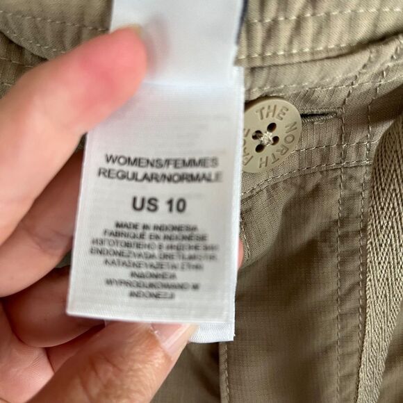 The North Face Tan Women’s Horizon Roll-Up Hiking Shorts Size 10 - Picture 6 of 8